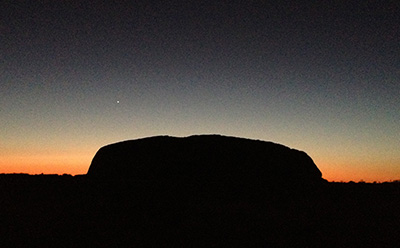 ウルル(エアーズロック) サンライズ