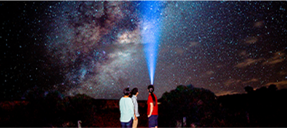 満天の星空(イメージ)