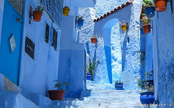 イメージ画像：青い街シャウエン（モロッコ）