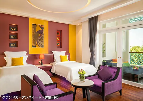 写真：ホテル「メモワール パレス リゾート＆スパ」客室一例