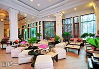 写真：ホテル「タラ アンコール ホテル」ロビー