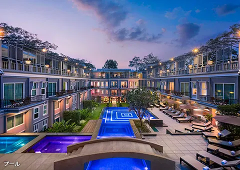 写真：ホテル「J7ホテル」プール